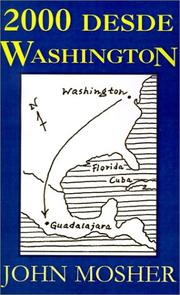 Cover of: 2000 Desde Washington by John Mosher