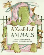 Cover of: A Zooful of Animals by William R. Cole