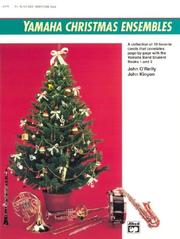 Cover of: Yamaha Christmas Ensembles: Conductor's Score/Piano Accompaniment (Yamaha Band Method)