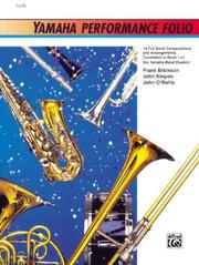 Cover of: Yamaha Performance Folio for Trumpet (Yamaha Band Method)