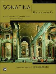 Cover of: Sonatina Masterworks, Book 3 (Alfred Masterwork Edition)