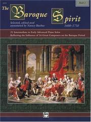 Cover of: The Baroque Spirit, Book 2 by Daniel Glover