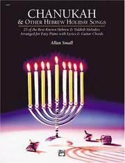 Cover of: Chanukah and Other Hebrew Holiday Songs