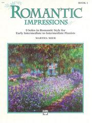 Cover of: Romantic Impressions by Martha Mier