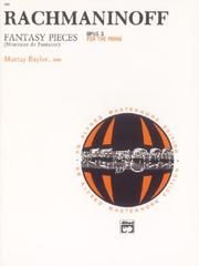 Cover of: Fantasy Pieces, Op. 3 (Alfred Masterwork Edition)