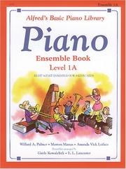 Cover of: Alfred's Basic Piano Course: Ensemble Book (Alfred's Basic Piano Library)