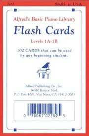 Cover of: Alfred's Basic Piano Course: Levels 1a & 1b, Flash Cards (Alfred's Basic Piano Library)