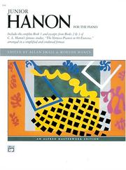 Cover of: Junior Hanon (Alfred Masterwork Edition) by 