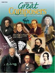 Cover of: Meet the Great Composers (Learning Link) by Maurice Hinson, June Montgomery
