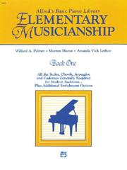 Cover of: Musicianship Book - Elementary Musicianship