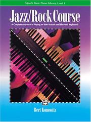 Cover of: Alfred's Basic Jazz/Rock Course - Lesson Book (Alfred's Basic Piano Library)