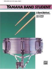 Cover of: Yamaha Band Student, Book 3 (Yamaha Band Method)
