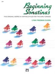 Cover of: Beginning Sonatinas