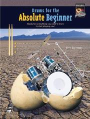 Cover of: Drums for the Absolute Beginner by Pete Sweeney, Pete Sweeney