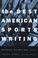 Cover of: The Best American Sports Writing 1997 (Best American Sports Writing)