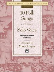 Cover of: The Mark Hayes Vocal Solo Collection by Mark Hayes
