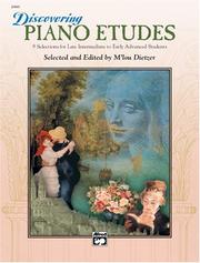Cover of: Discovering Piano Etudes (Alfred Masterwork Edition)