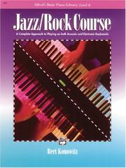 Cover of: Alfred's Basic Jazz/Rock Course - Lesson Book (Alfred's Basic Piano Library)