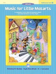 Cover of: Music for Little Mozarts Halloween Fun (Music for Little Mozarts) | Gayle Kowalchyk