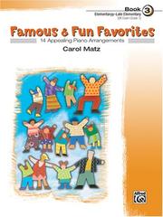 cover of Famous & Fun Familiar Favorites, Book 3