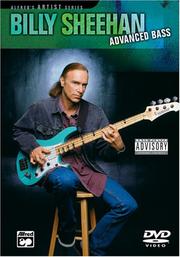 Cover of: Billy Sheehan Advanced Bass: Advanced Bass