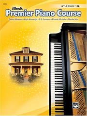 Cover of: Premier Piano Course Athome Book by E. L. Lancaster
