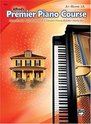 Cover of: Premier Piano Course At-home Book - by E. L. Lancaster