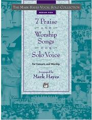 Cover of: The Mark Hayes Vocal Solo Series | Mark Hayes
