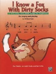 Cover of: I Know A Fox With Dirty Sox Violin Book