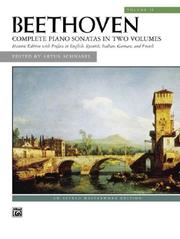 Cover of: Sonatas: Alfred Masterwork Edition Volume 2
