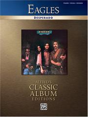 Cover of: Eagles-Desparado (Songbook)