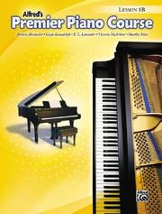 Cover of: Premier Piano Course, Lesson Book 1b (Premier Piano Course)