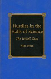 Cover of: Hurdles in the Halls of Science: The Israeli Case: The Israeli Case