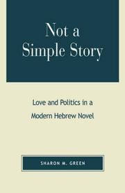 Cover of: Not a Simple Story | Sharon M. Green