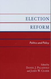 Cover of: Election Reform by James W. Ceaser