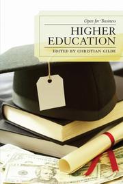 Cover of: Higher Education by Christian Gilde