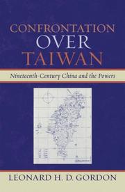 Cover of: Confrontation over Taiwan by Gordon Leonard