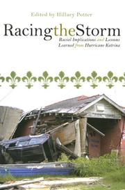 Cover of: Racing the Storm by Potter Hillary