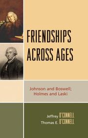 Cover of: Friendships Across Ages by O'Connell Thomas