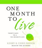 Cover of: One Month to Live by 
