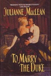 Cover of: To Marry a Duke