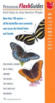 Cover of: Butterflies (Peterson FlashGuides)