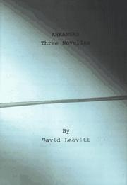 Cover of: Arkansas by David Leavitt