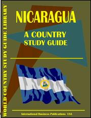 Cover of: Nicaragua: A Country Study Guide, 1999