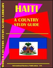 Cover of: Haiti by Inc. Global Investment & Business Center