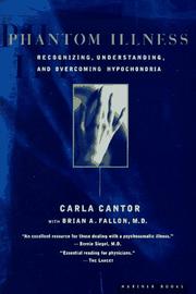 Cover of: Phantom Illness by Brian Fallon, Carla Cantor