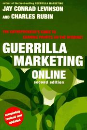 Cover of: Guerrilla marketing online by Jay Conrad Levinson
