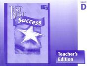 Cover of: Test Best for Success Level D | 