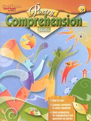 Cover of: Poetry Comprehension Grade 2 (Poetry Comprehension)