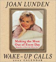 Cover of: Wake-Up Calls 2002 Day-To-Day Calendar by Joan Lunden